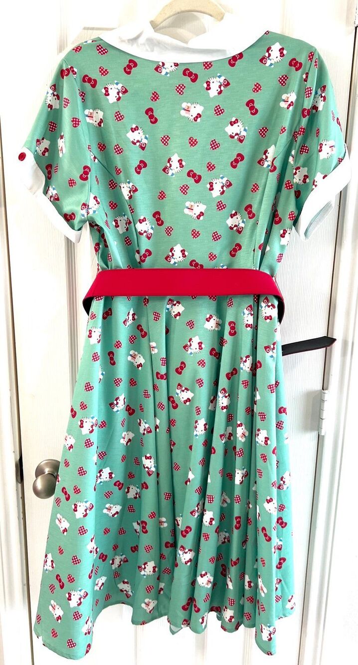 Hello Kitty X Unique Vintage Dress - Picture 6 of 9